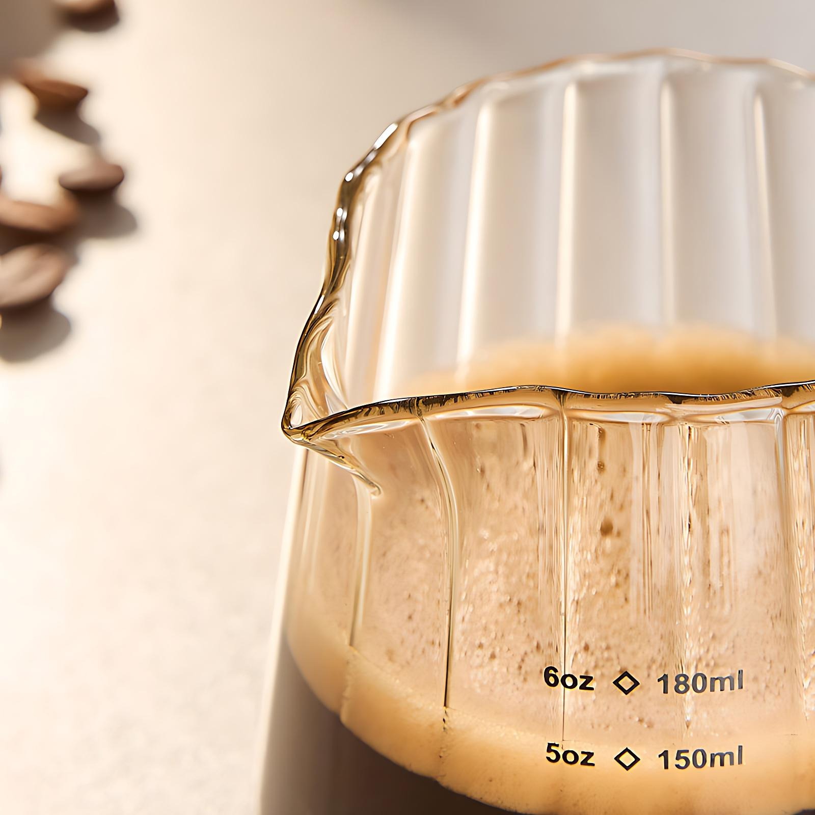 OANKR 6 oz Glass Measuring Cup - Espresso Shot Glass review and price