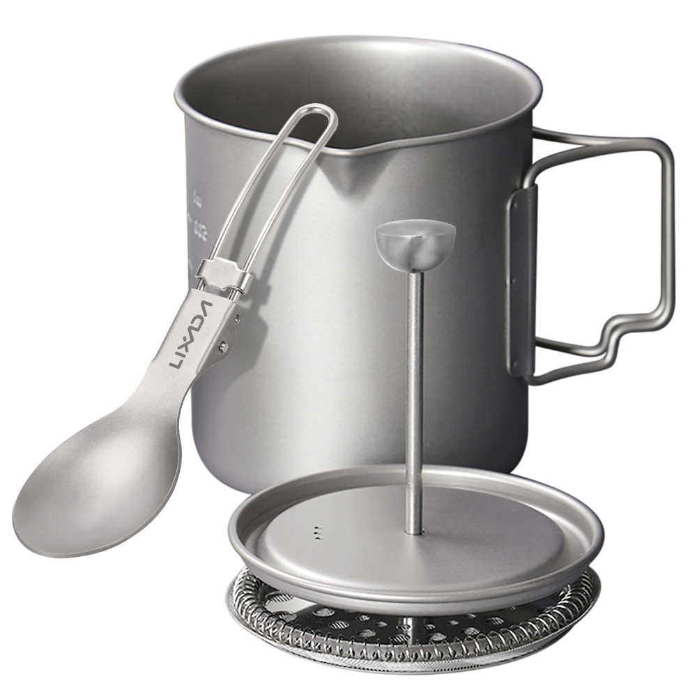 Lixada 750ml Titanium Coffee C - Coffee Equipment For Camping review and price