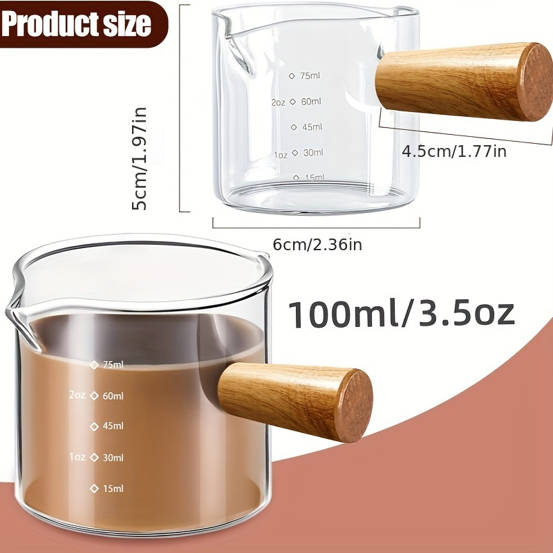 Double Pour Spout Heat Resista - Espresso Shot Glass review and price