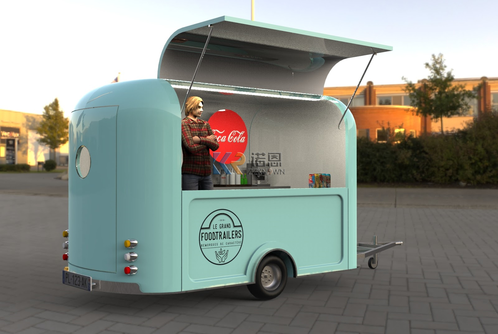 Fully Equipped Caravan Bar Ven - Coffee Van Equipment review and price
