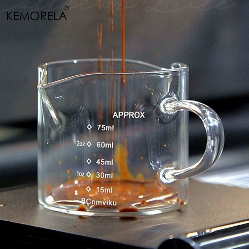 75/150ML Glass Measuring Cup W - Espresso Shot Glass review and price